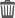 The delete icon