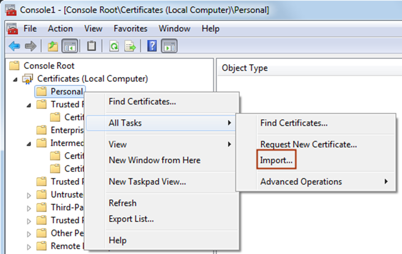 Select Import