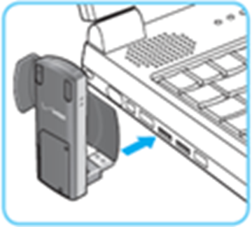 Insert your device into a USB connector